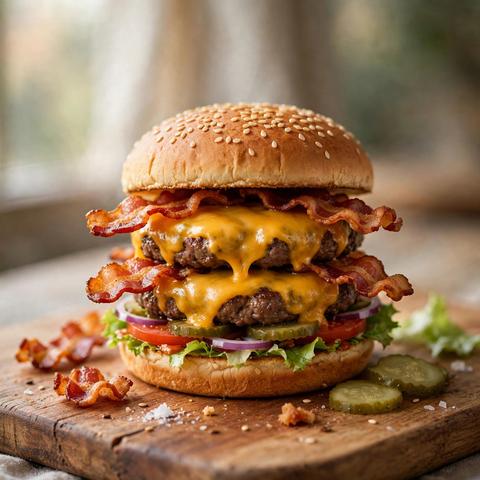 Double Cheese Bacon XXL